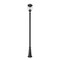Z-Lite Davina 4 Light Outdoor Post Mounted Fixture, 12in. W x 119.25in. H, Black 5016PHBR-5011P-BK - alternate 5
